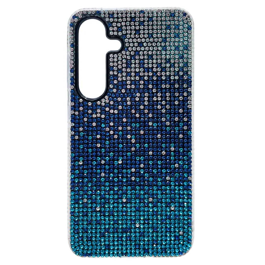 Samsung Galaxy S25 Plus/S24 Plus Designed Case Bling Party Diamond Blue